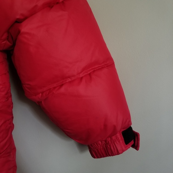 Vintage Tommy Hilfiger Red Puffer Jacket - Picture 5 of 8